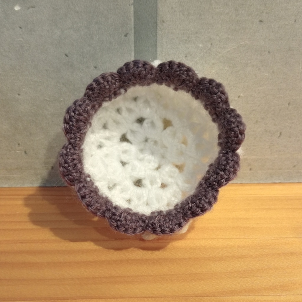 シャンプーハットみたいな帽子