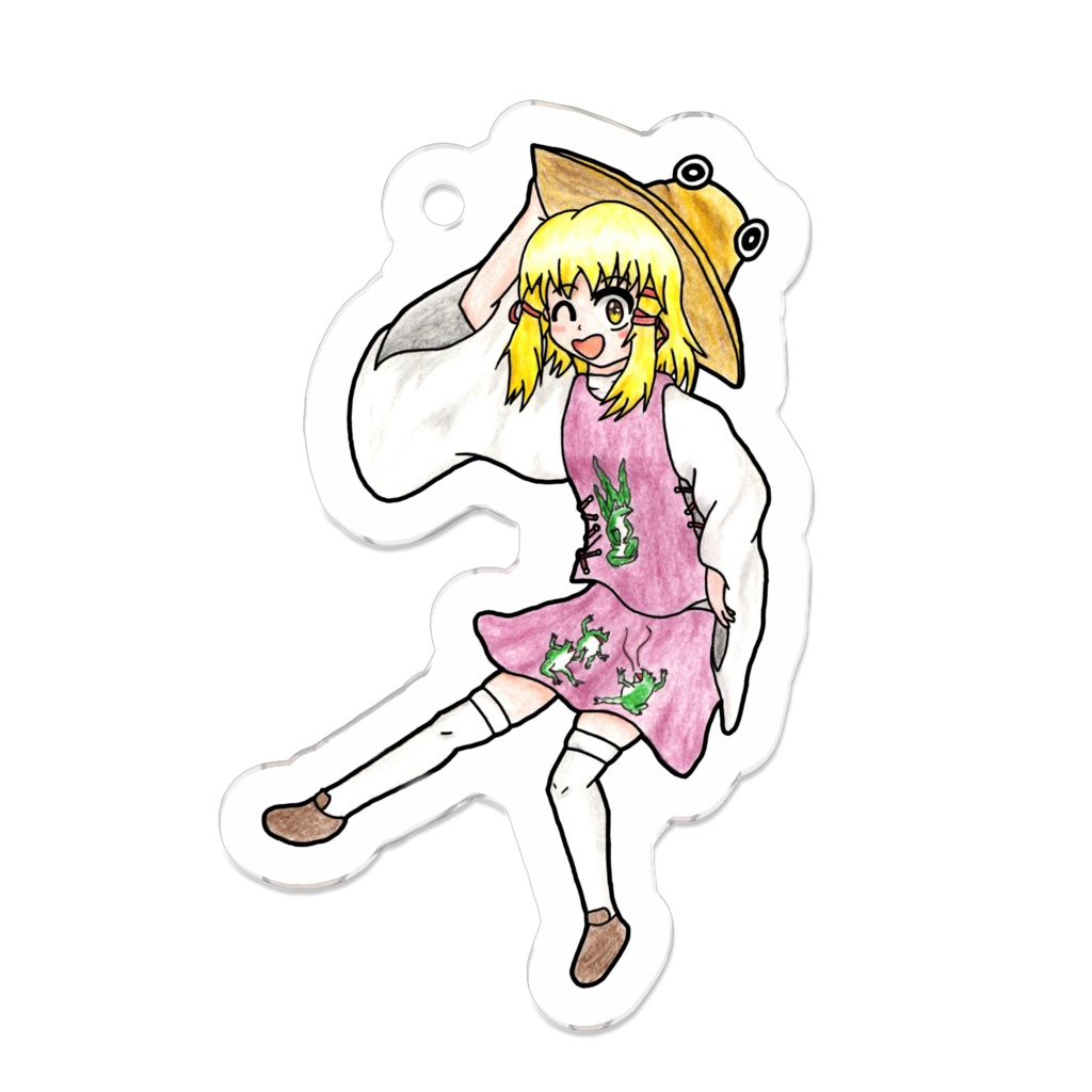 洩矢諏訪子 アクリルキーホルダー