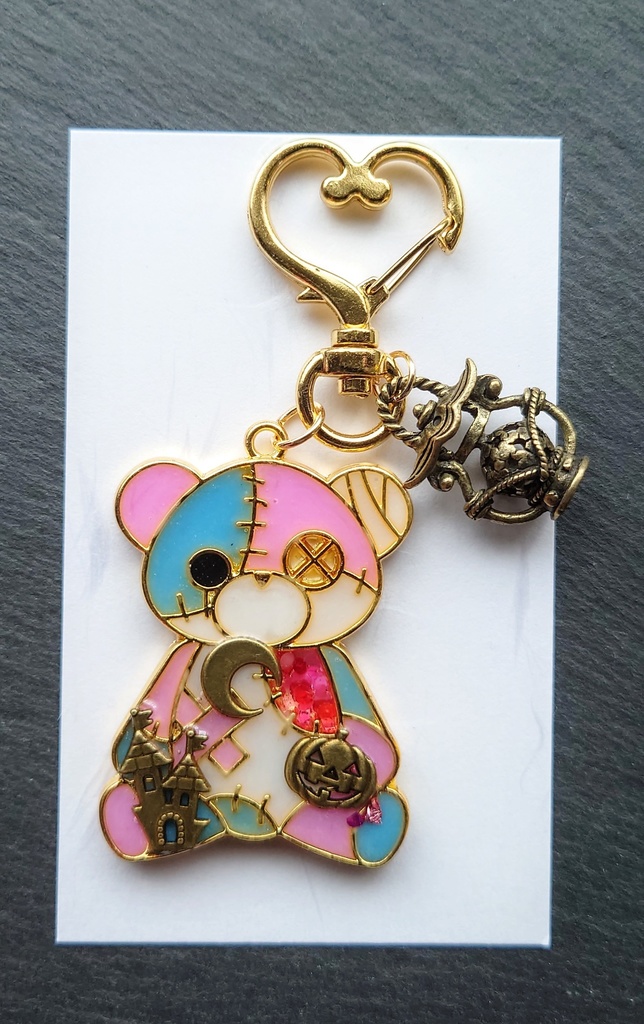 ツギハギミルキーベアー【キーホルダー】