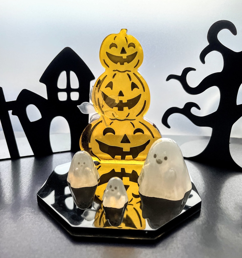 ハロウィンオーナメント【白おばけ】