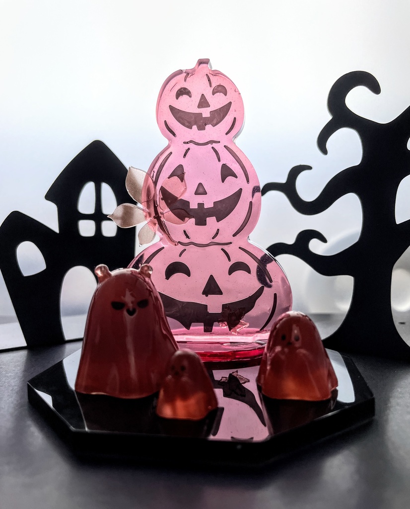 ハロウィンオーナメント【赤おばけ】
