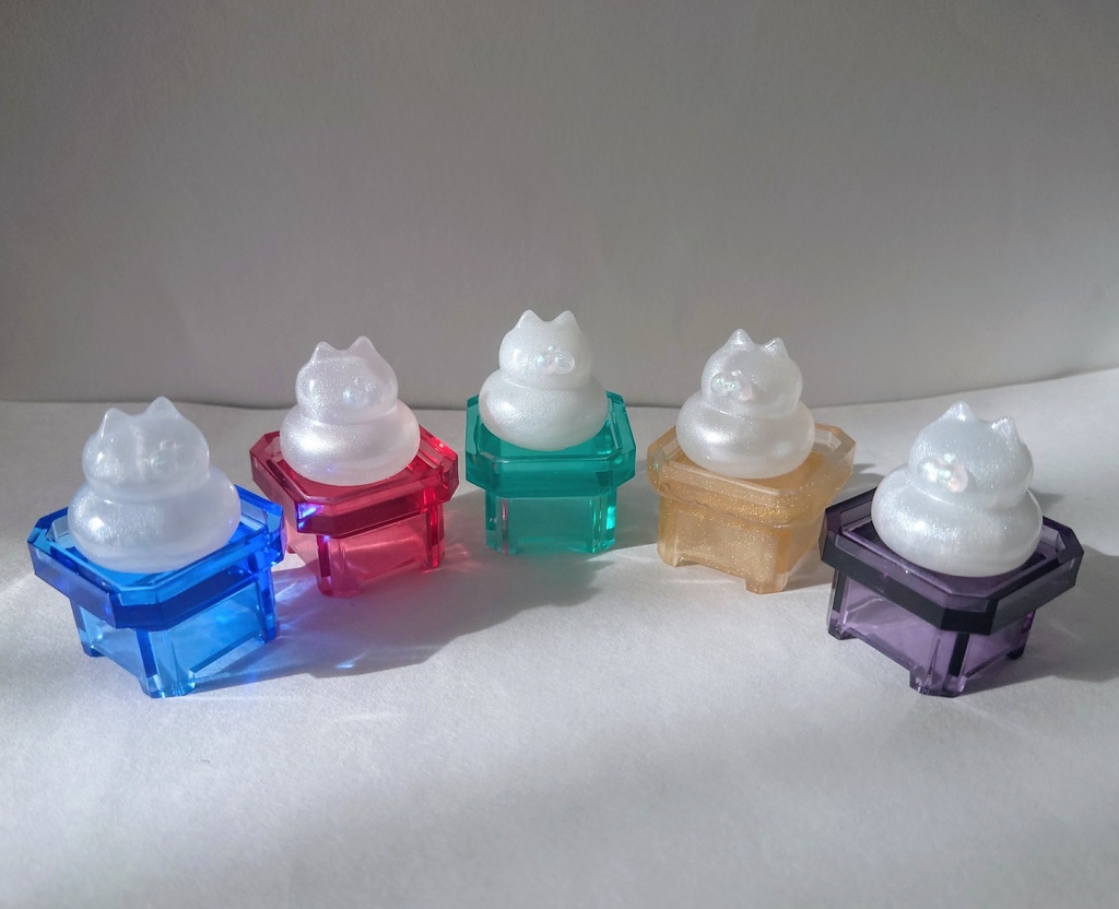 『鏡猫餅』ゴールド