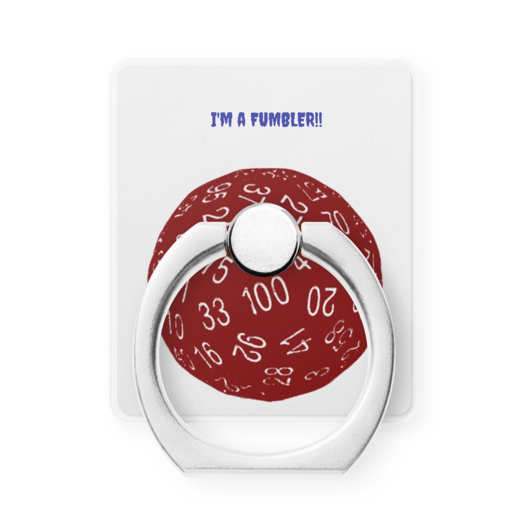 ファンブラー用スマホリング-TableTalk DICEkiシリーズ①