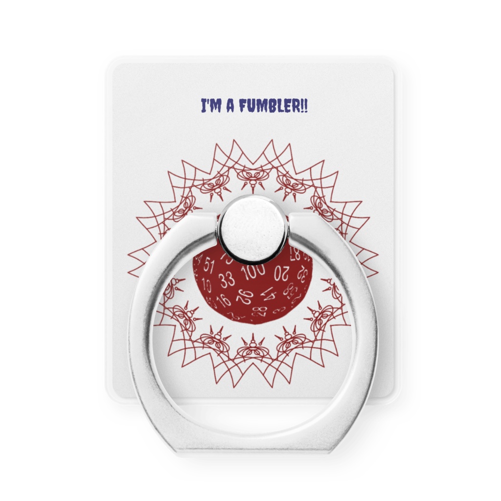 ファンブラー用スマホリング-TableTalkDICEkiシリーズ④