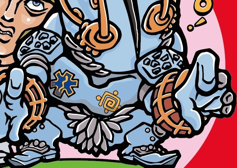 6部 JOJO ビックリマン シール 全36枚入り JOJO The JOJOLands にふぉるめーしょん ビックリマン ジョジョ