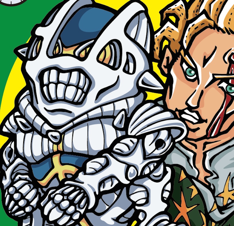 5部 JOJO ビックリマン  シール 全36枚入り   The JOJOLands  にふぉるめーしょん ビックリマン ジョジョ