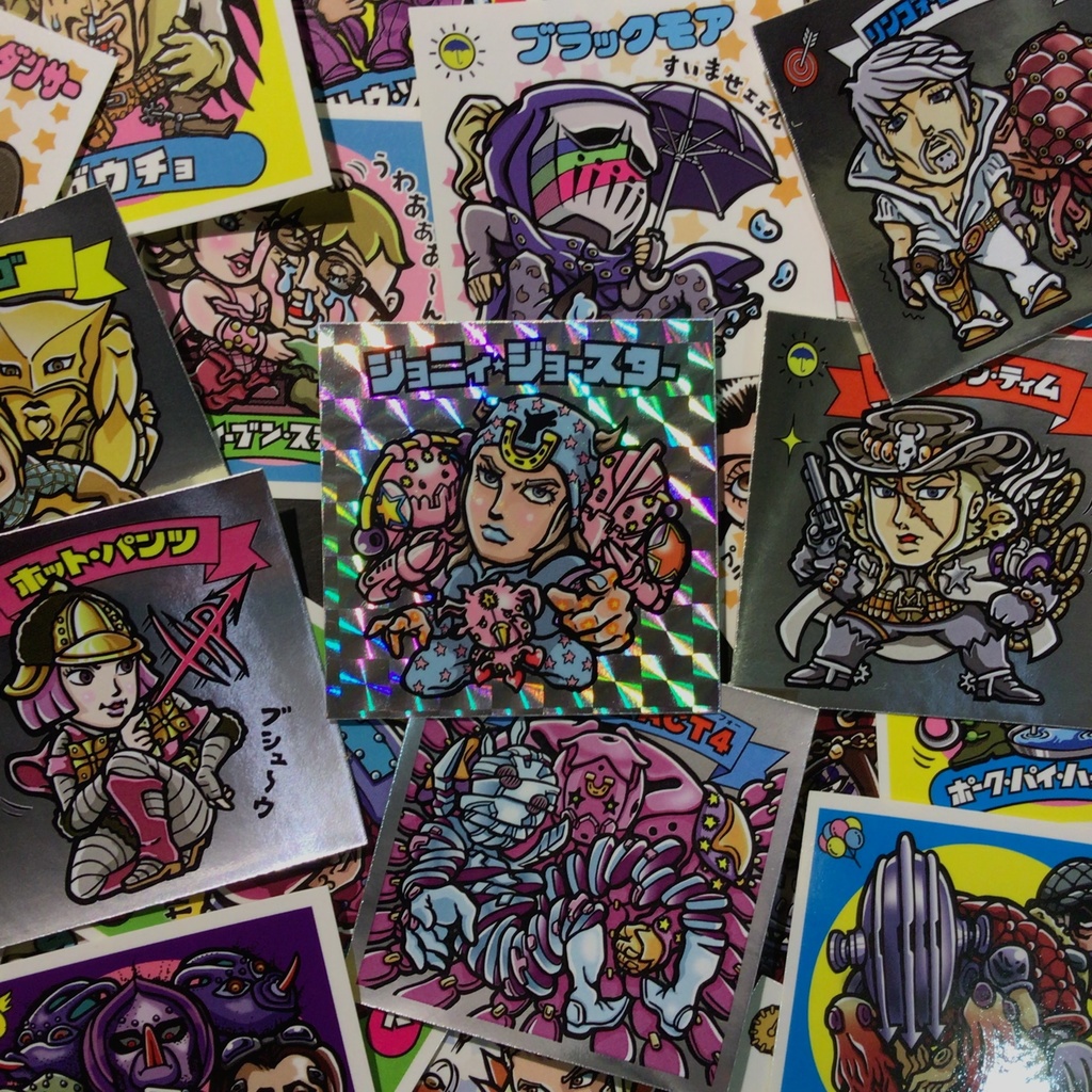 7部 スティールボールラン JOJO ビックリマン シール 全36枚入り The JOJOLands にふぉるめーしょん ビックリマン ジョジョ