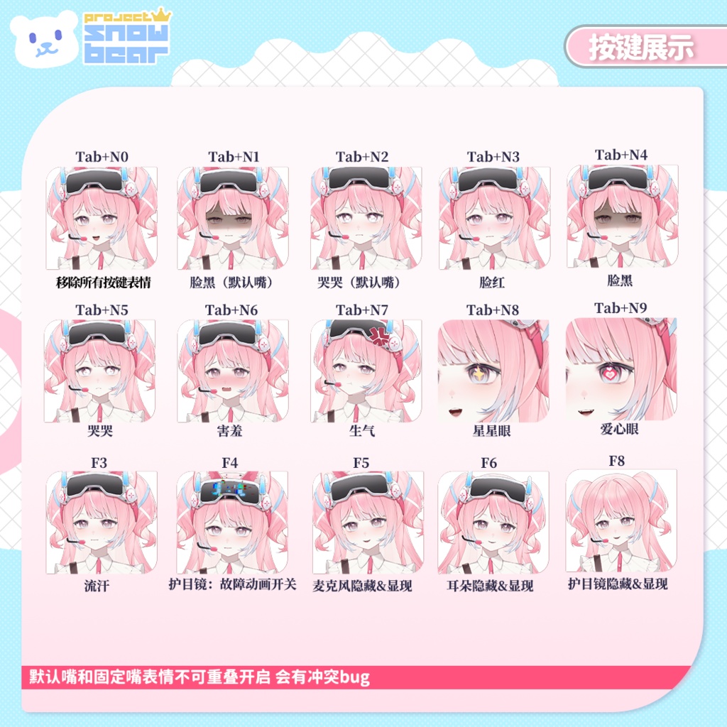 【Live2D】【VTS対応】ミツハニー少女 live2Dモデル