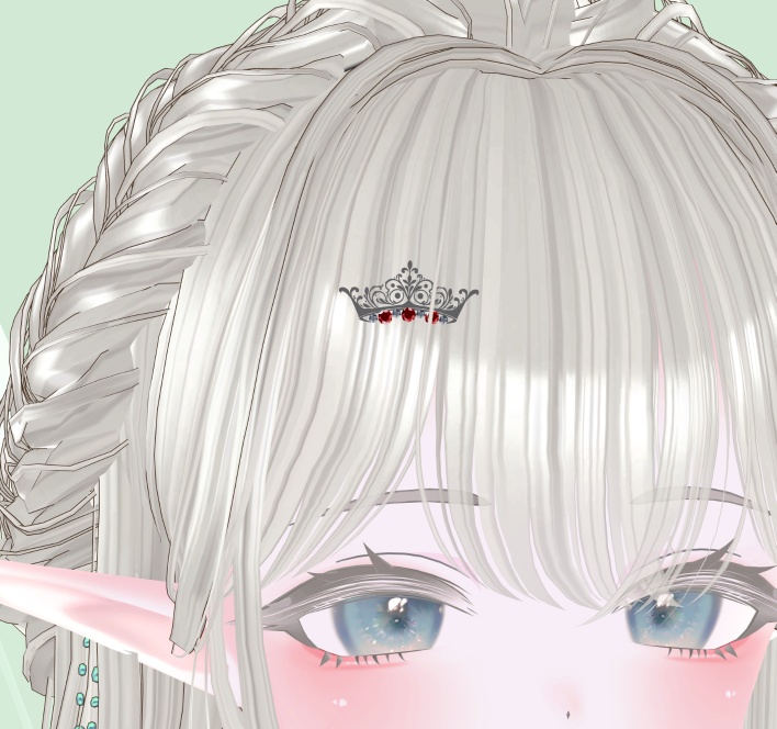 VRCイベント【Tiaralune】ロゴモチーフチャーム(free)