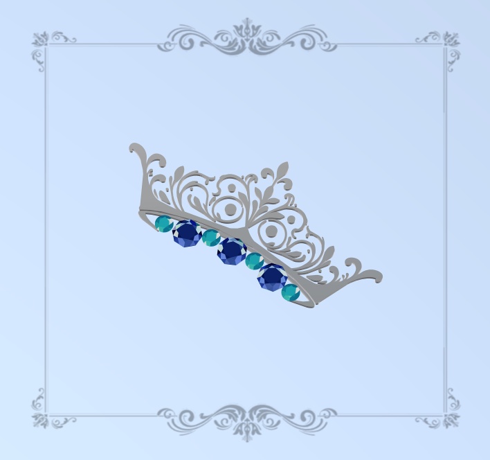 VRCイベント【Tiaralune】ロゴモチーフチャーム(free)
