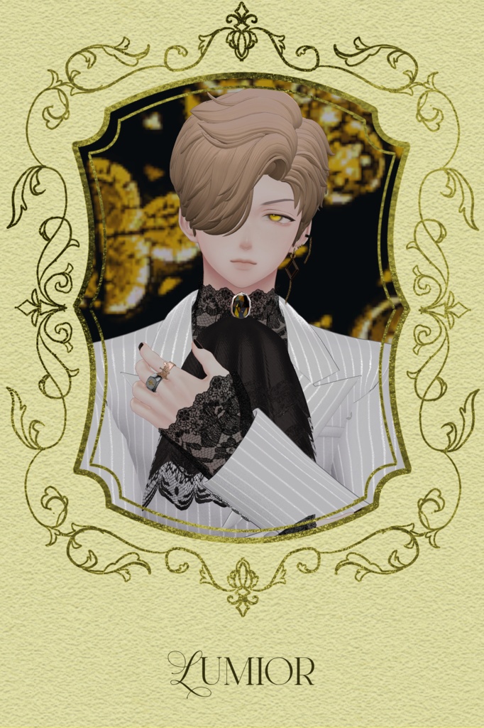 オリジナルシャンパンギミック差し替えテクスチャ【Tiaraluneキャスト仕様】free