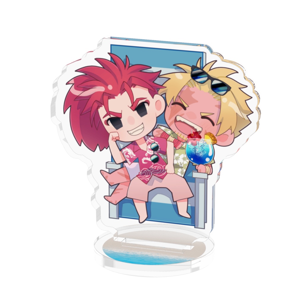 【FGO】ベオウルフ＆李書文・アクスタ（Summer）