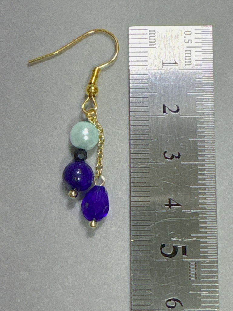 ピアス ディープブルー 推し活