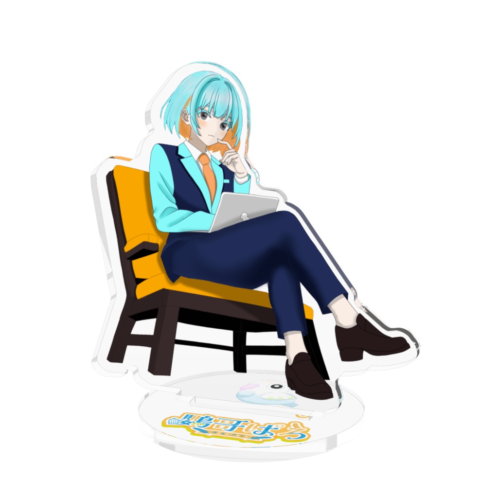 鸚哥ぱろ～お仕事中～アクリルフィギュア