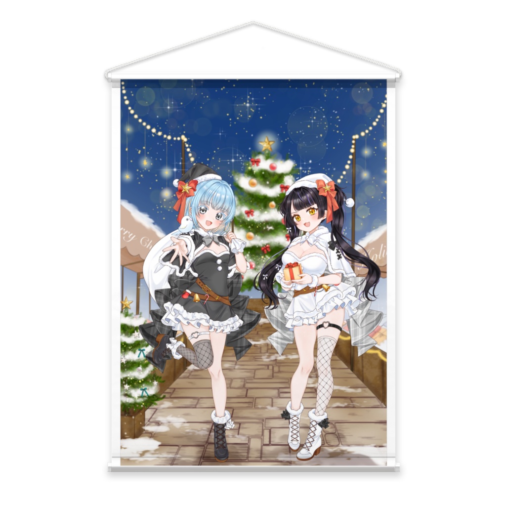 鸚哥ぱろ 天色メア クリスマスタペストリー2025