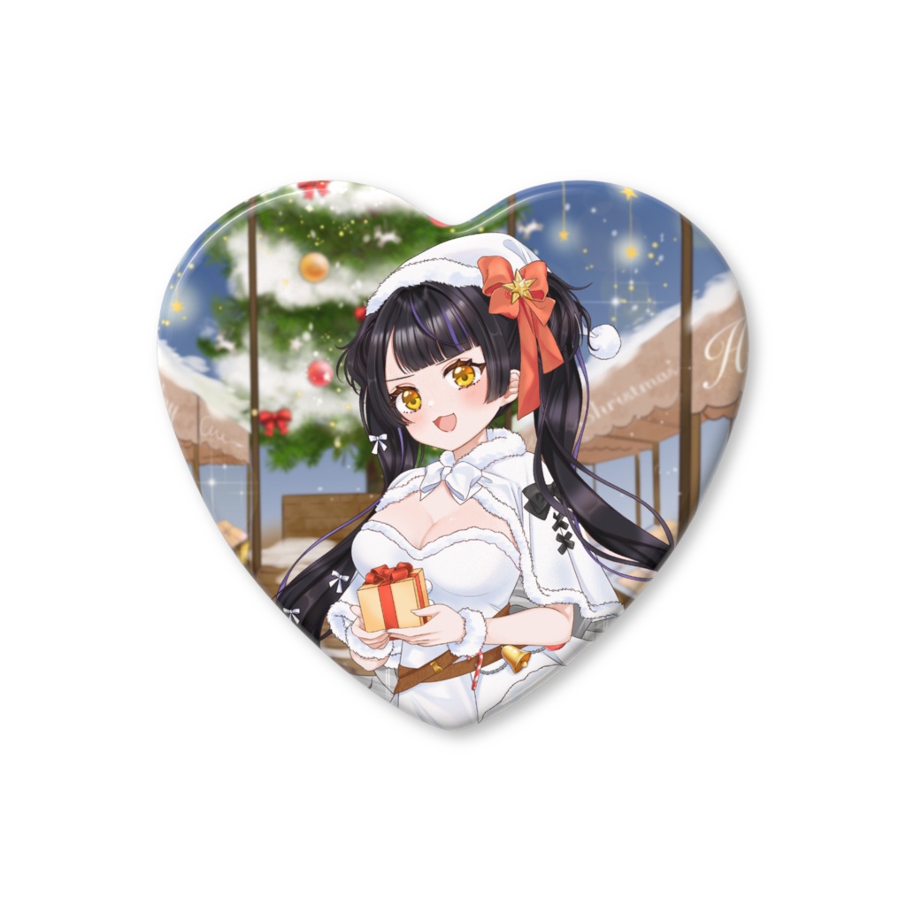 天色メア クリスマス缶バッジ2025