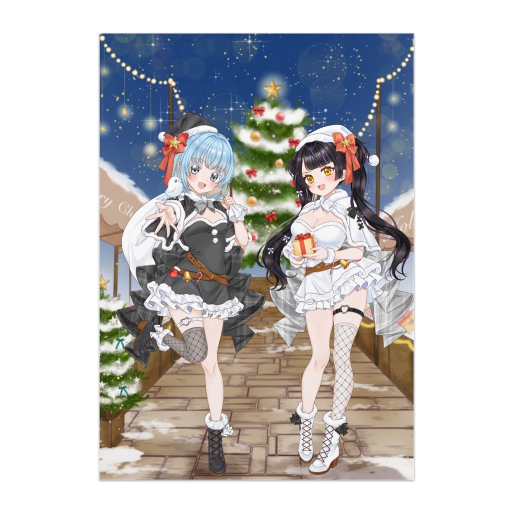 鸚哥ぱろ 天色メア クリスマスポスター2025