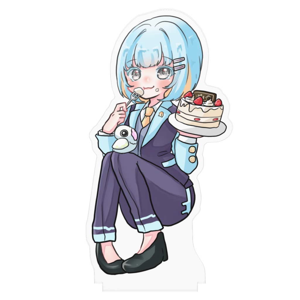 鸚哥ぱろ birthday&2year anniversary アクリルフィギュア