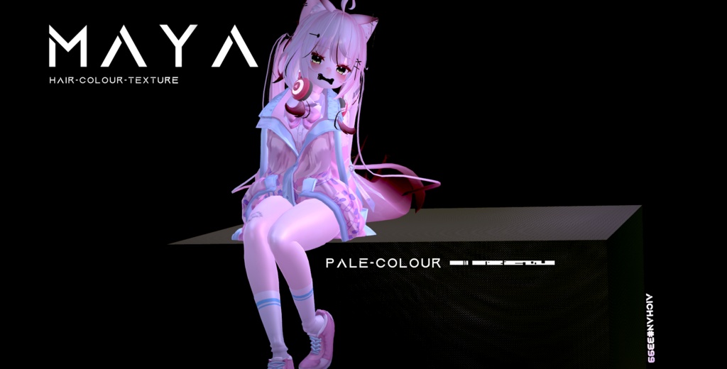 【舞夜】舞夜専用-髪テクスチャ