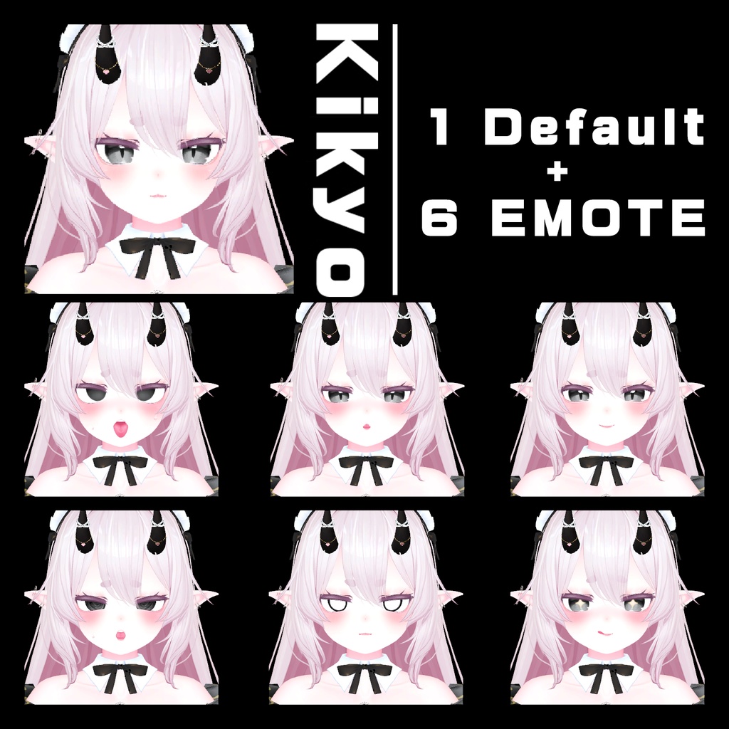【桔梗-Kikyo】表情パッケージ