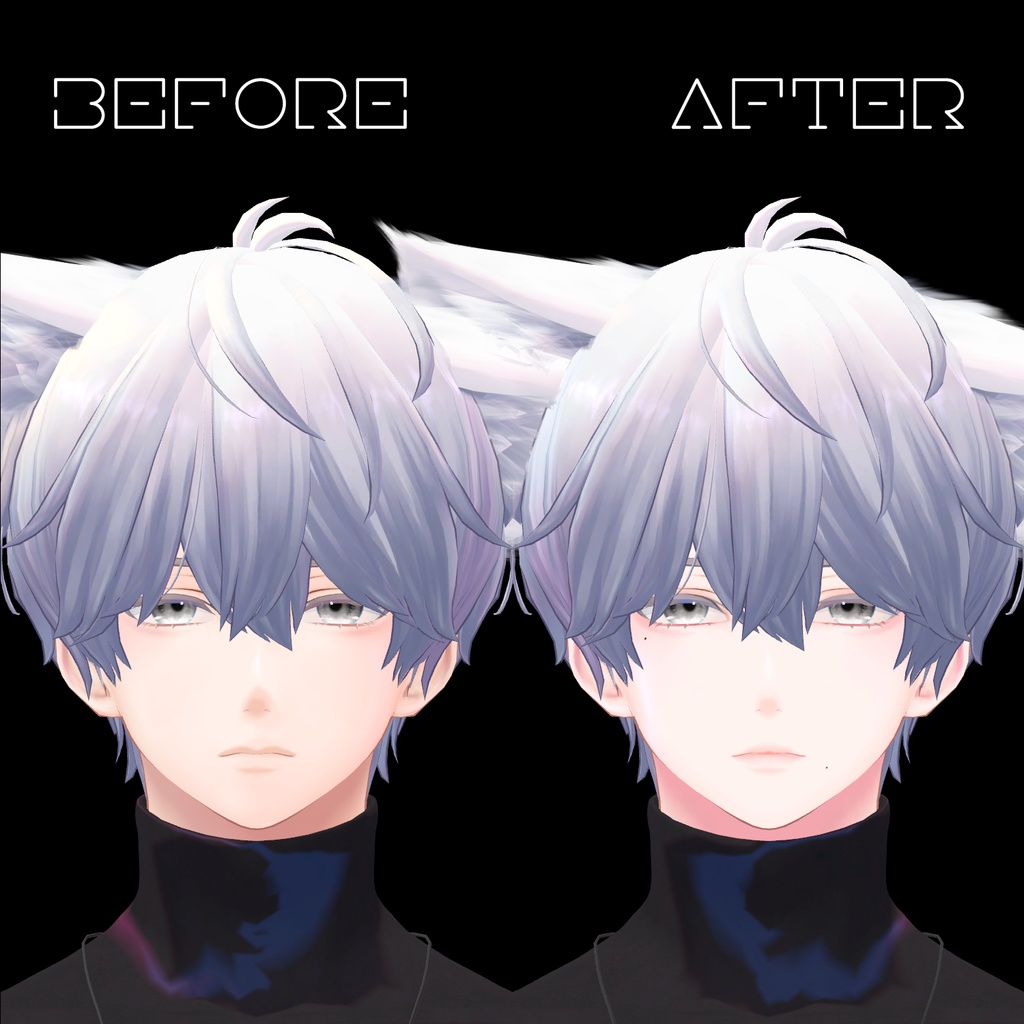 【水瀬】メイク-テクスチャ