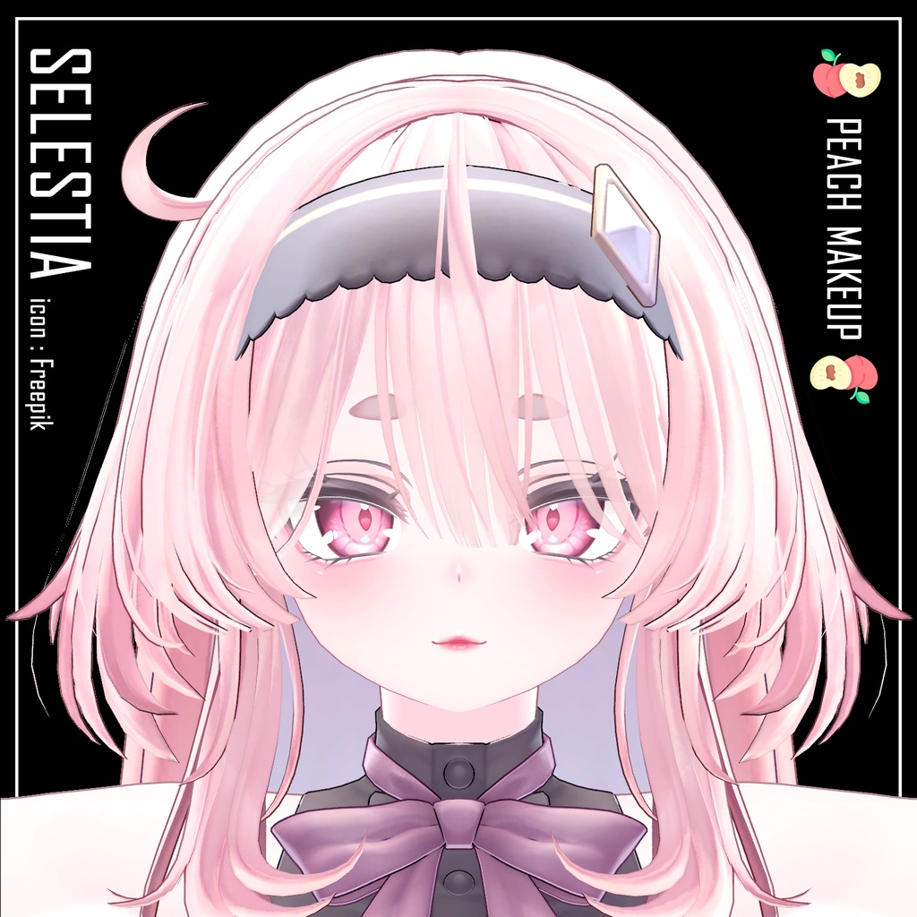 【セレスティア】🍑モモメイク-テクスチャ🍑