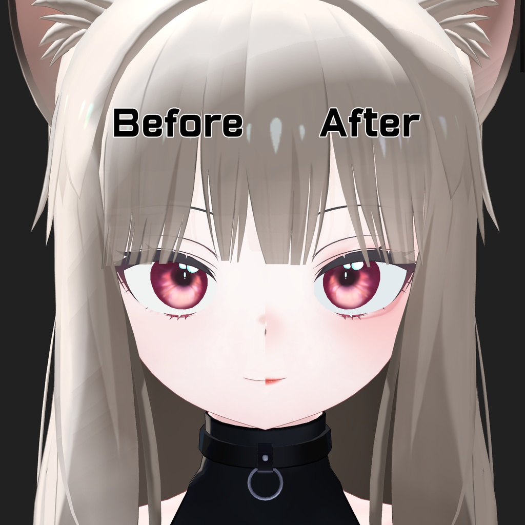 【ユギ&ミヨ】 メイク&舌 テクスチャ