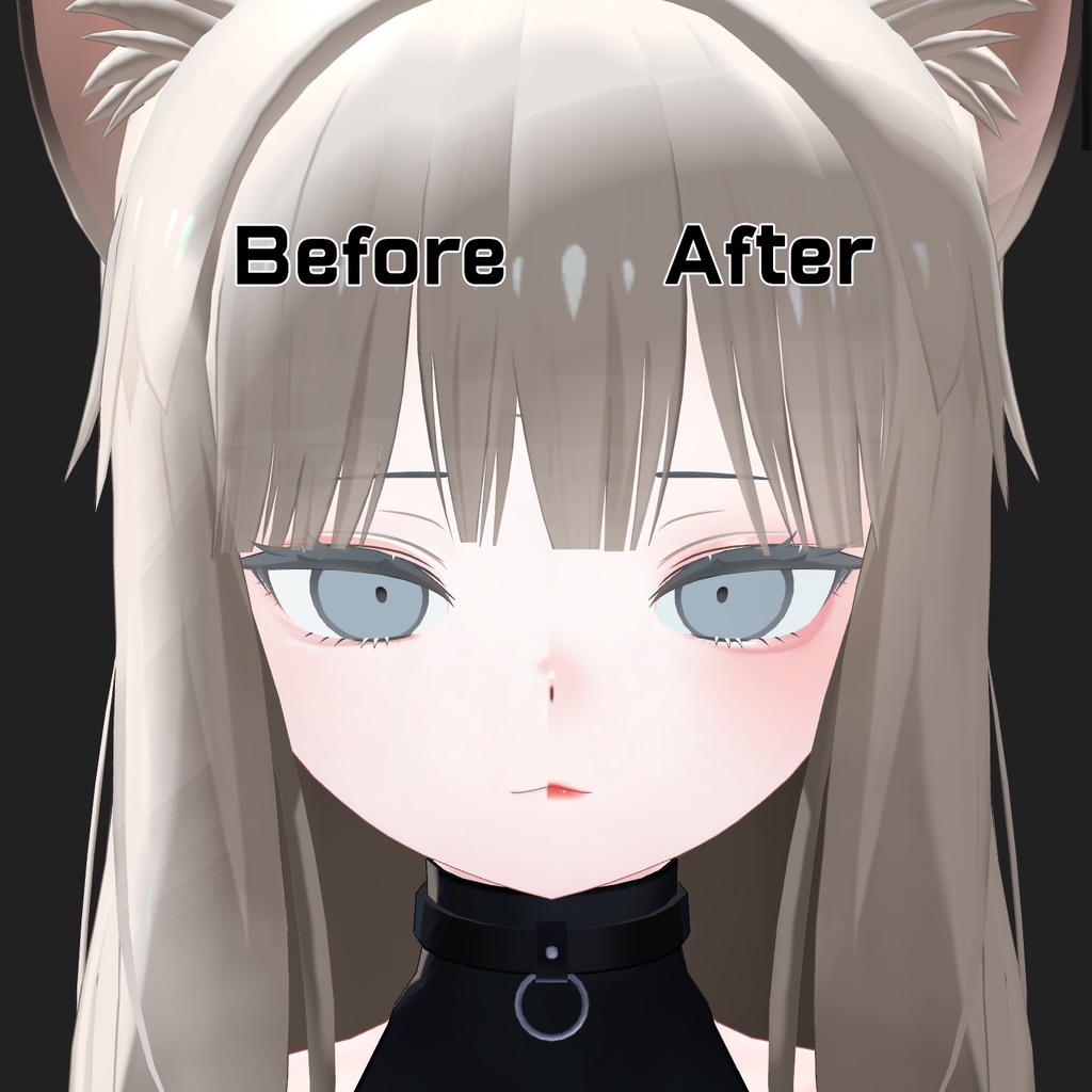 【ユギ&ミヨ】 メイク&舌 テクスチャ