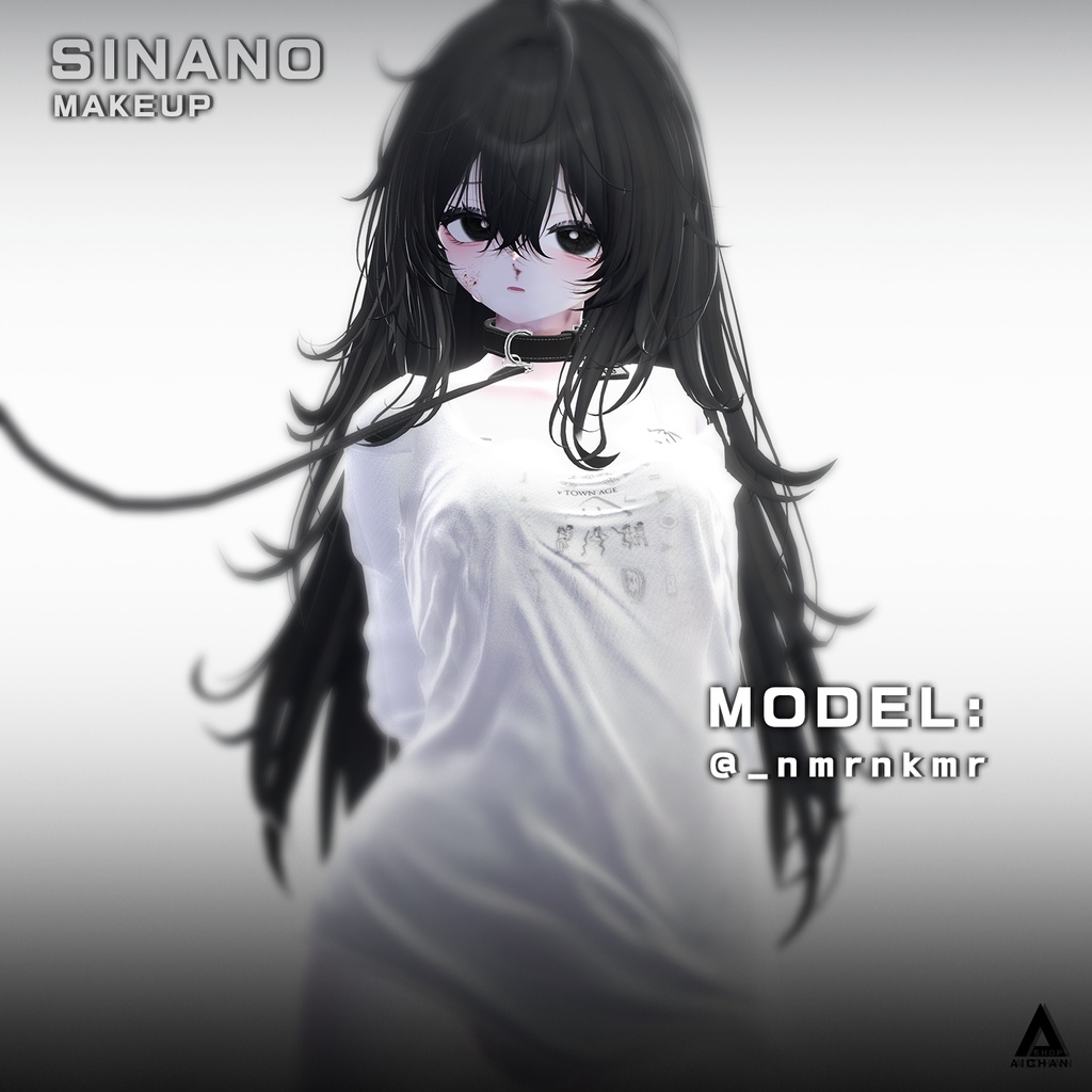 【しなの】メイク / 瞳 / 肌色 テクスチャ