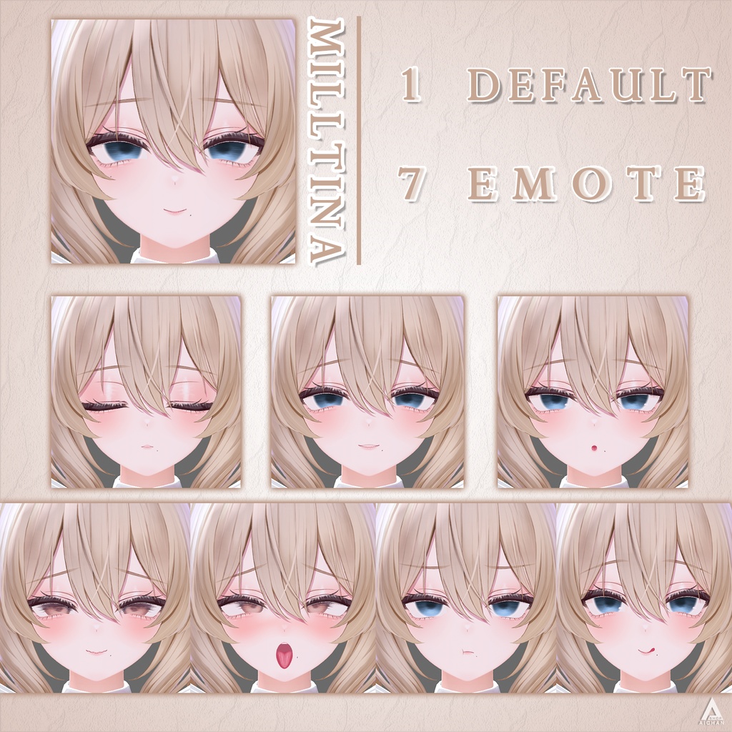 【ミルティナ】表情パッケージ