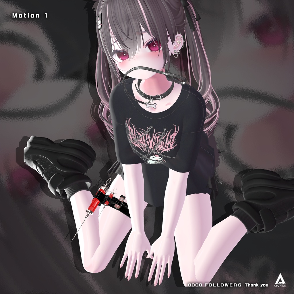 【無料 ~ 8,000人フォロー記念】モーションセット