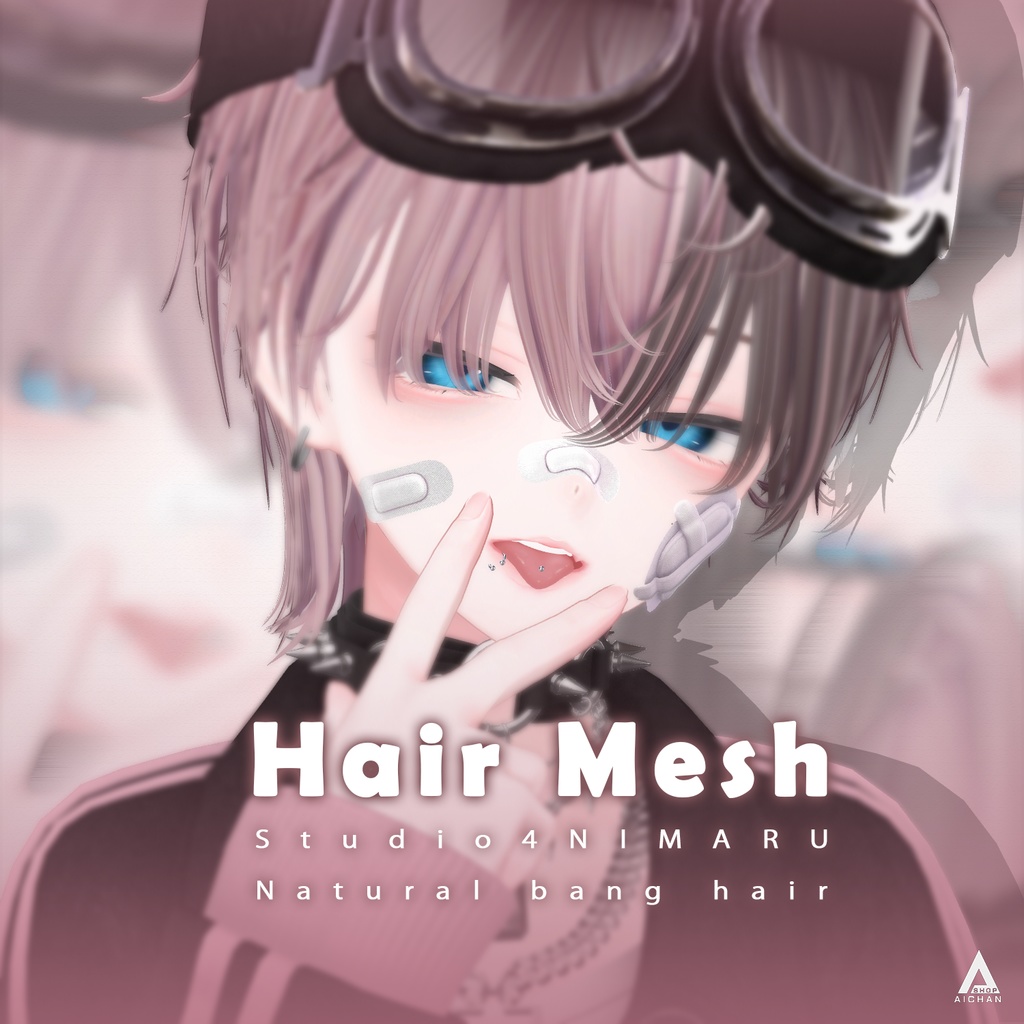 【 Studio4NIMARU 】メッシュ ヘア ~ 18色 ~ Natural bang hair