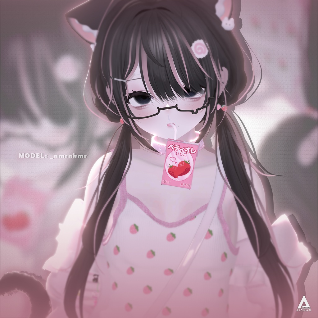 【muu(ムー) 】メッシュ ヘア ~ 18色 ~ おさニャニャじみはローツイン