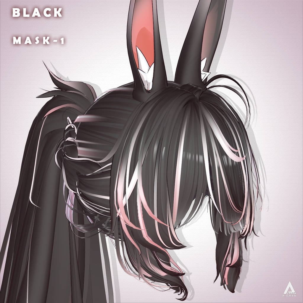 【 Li-ne_Shop 】メッシュ ヘア ~ 16色 ~ カワイイMAXツインポニーヘア