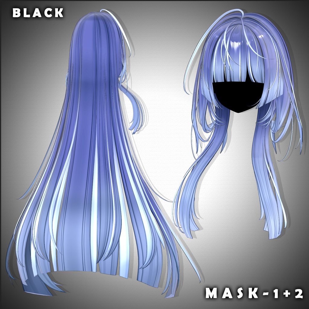 【LookVook】メッシュ ヘア ~ 16色 ~ 𝐋𝐕.𝟐+Fancy_Hair