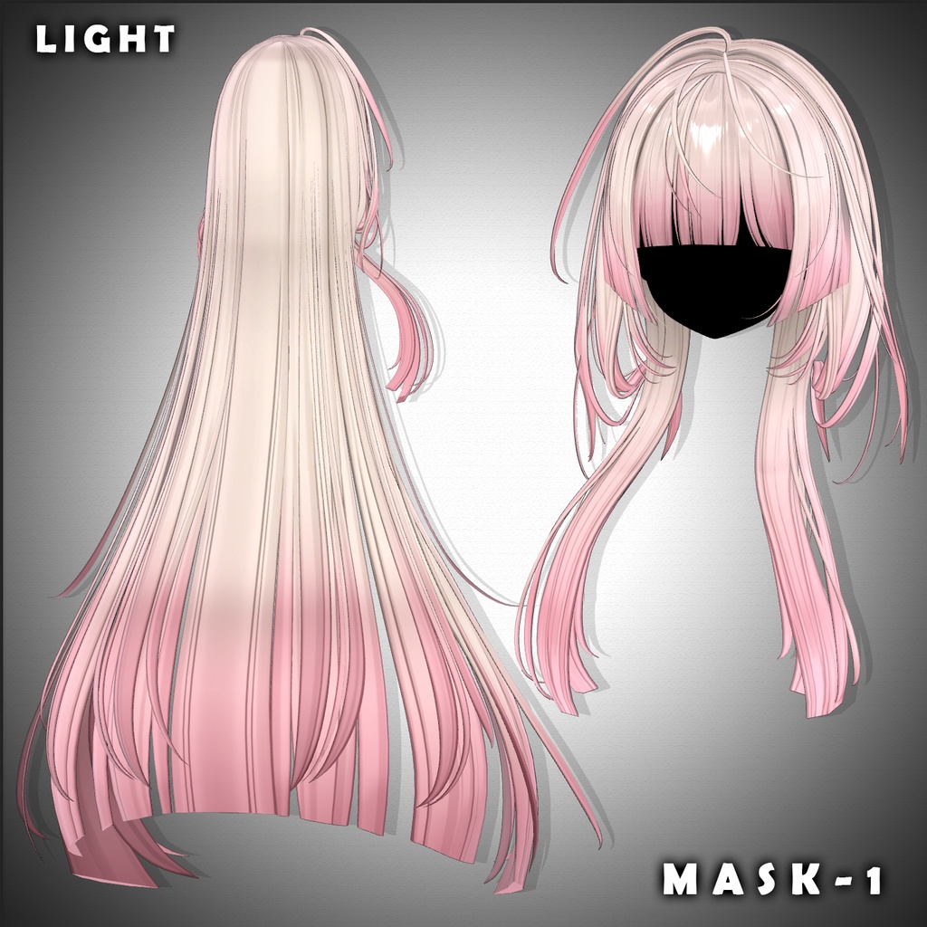 【LookVook】メッシュ ヘア ~ 16色 ~ 𝐋𝐕.𝟐+Fancy_Hair