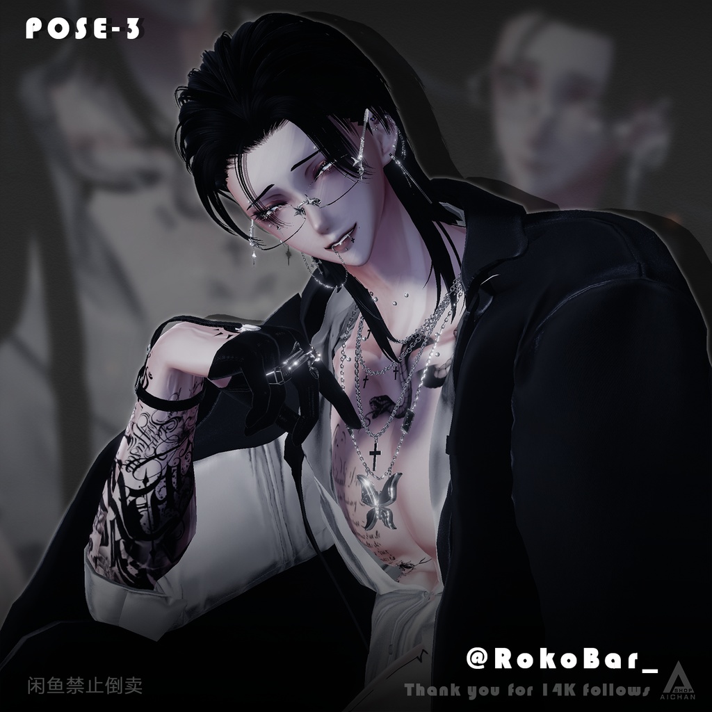 【無料 ~ 14,000人フォロー記念】モーションセット