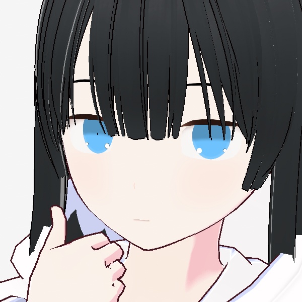 【VRoid/無料】のっぺり瞳