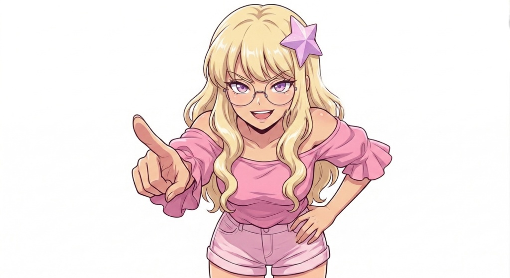 【立ち絵素材】ギャル