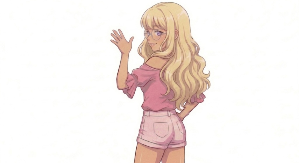 【立ち絵素材】ギャル