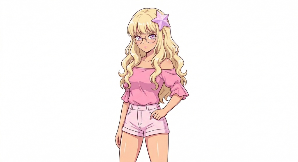 【立ち絵素材】ギャル