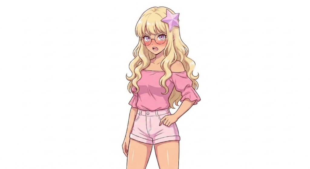 【立ち絵素材】ギャル