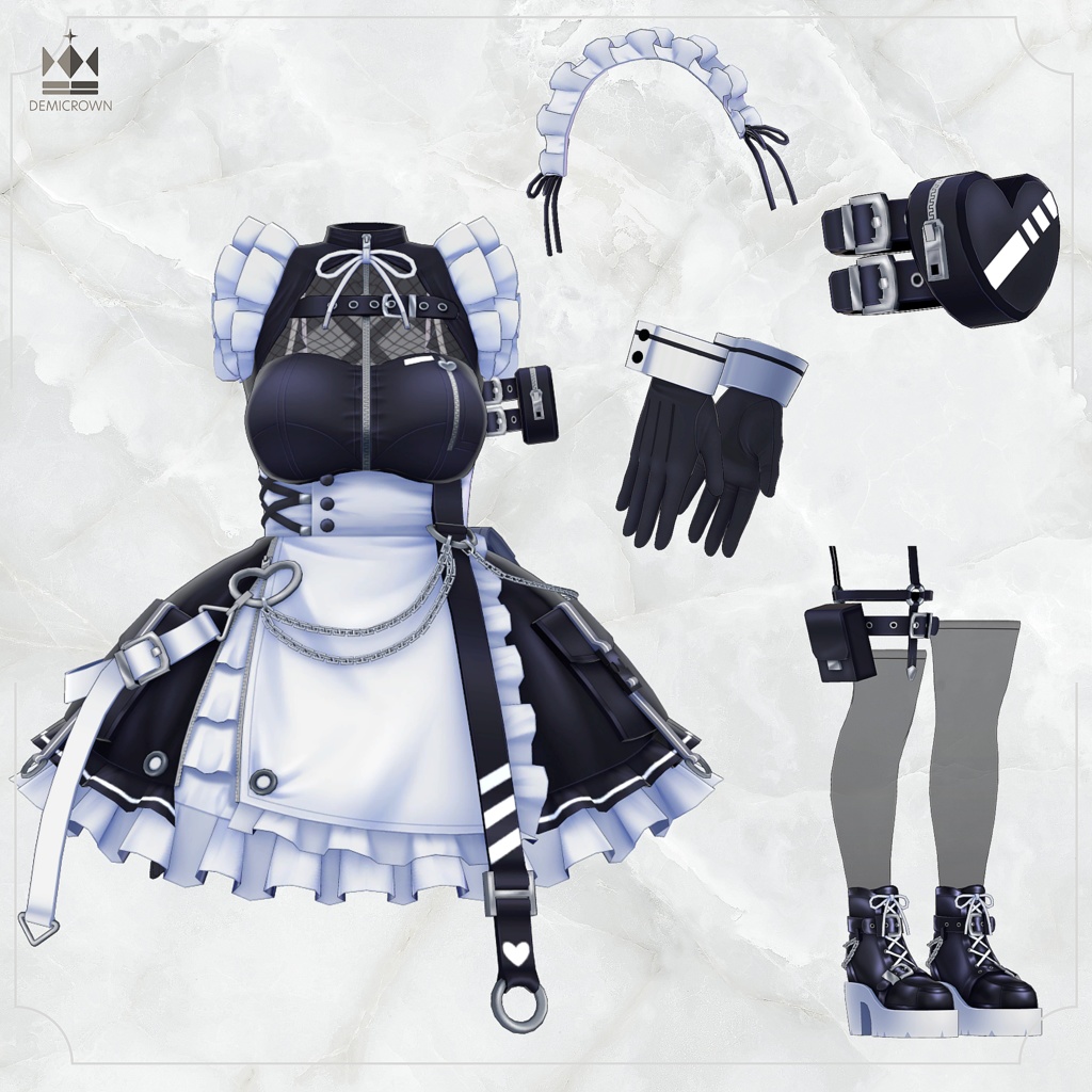 【VRChat】CYBER MAID【舞夜対応】