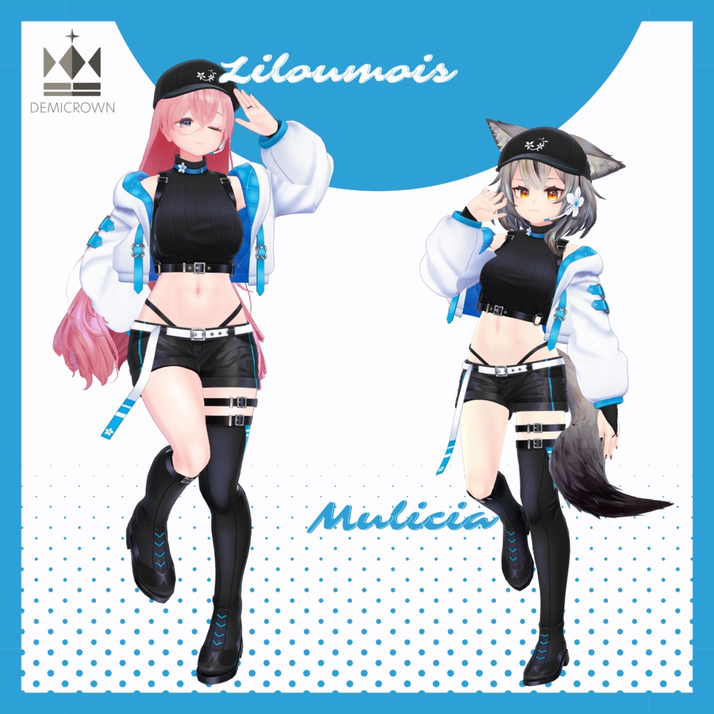 【16アバター対応】Poppin’Flower【VRChat】