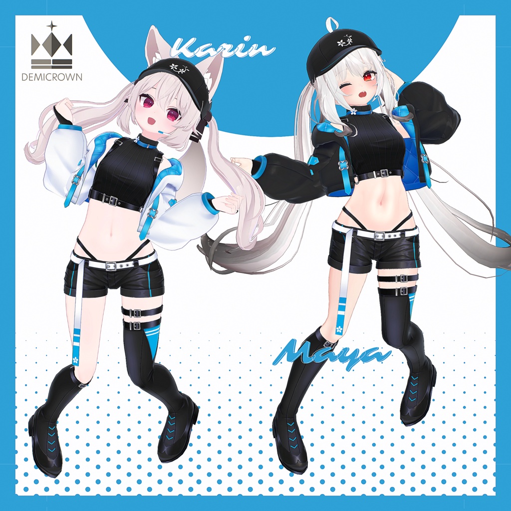 【16アバター対応】Poppin’Flower【VRChat】