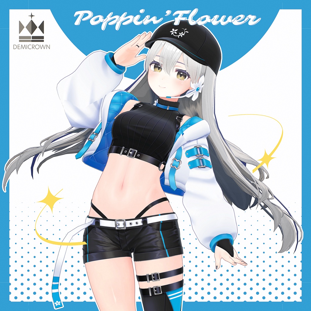 【13アバター対応】Poppin’Flower【VRChat】