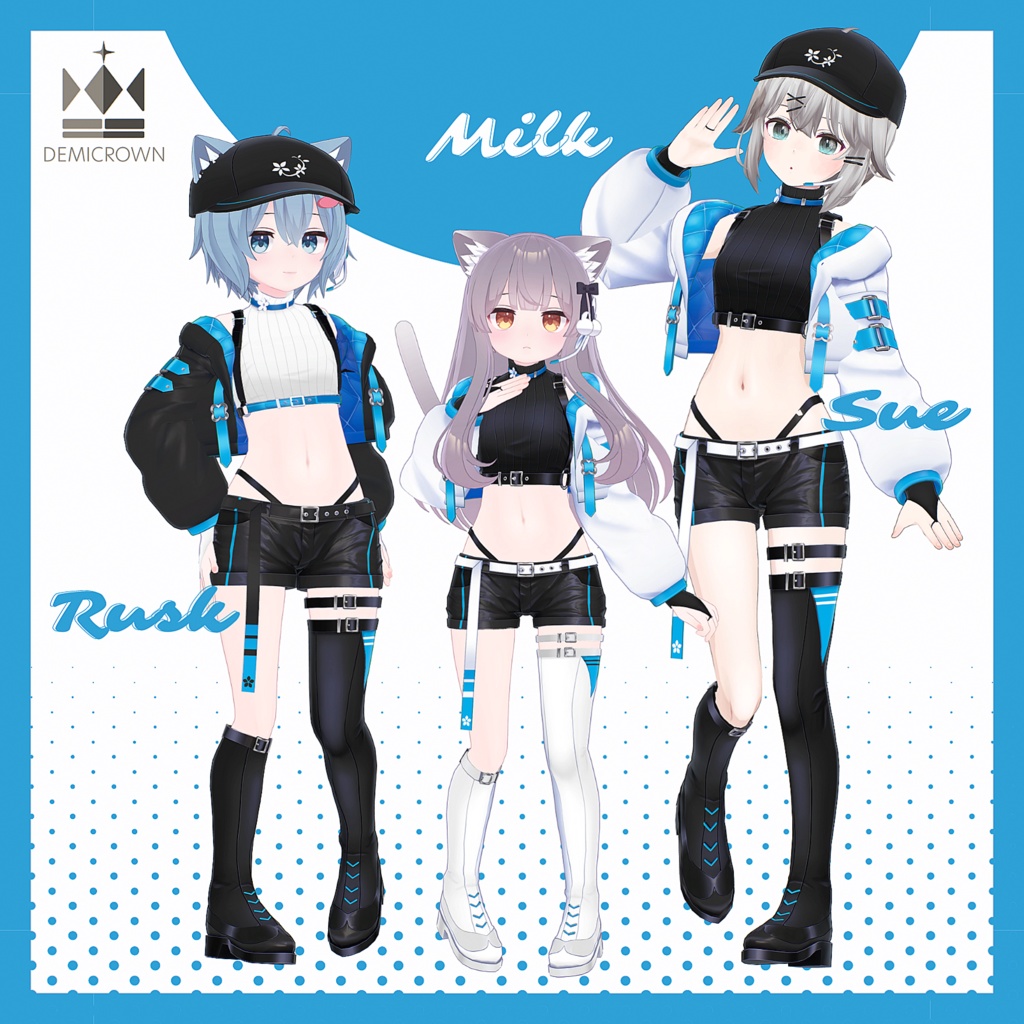 【16アバター対応】Poppin’Flower【VRChat】