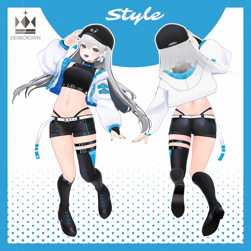 【16アバター対応】Poppin’Flower【VRChat】