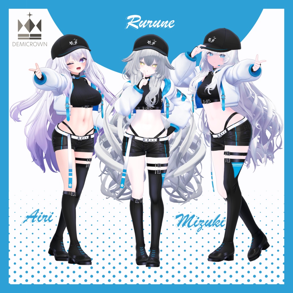 【16アバター対応】Poppin’Flower【VRChat】