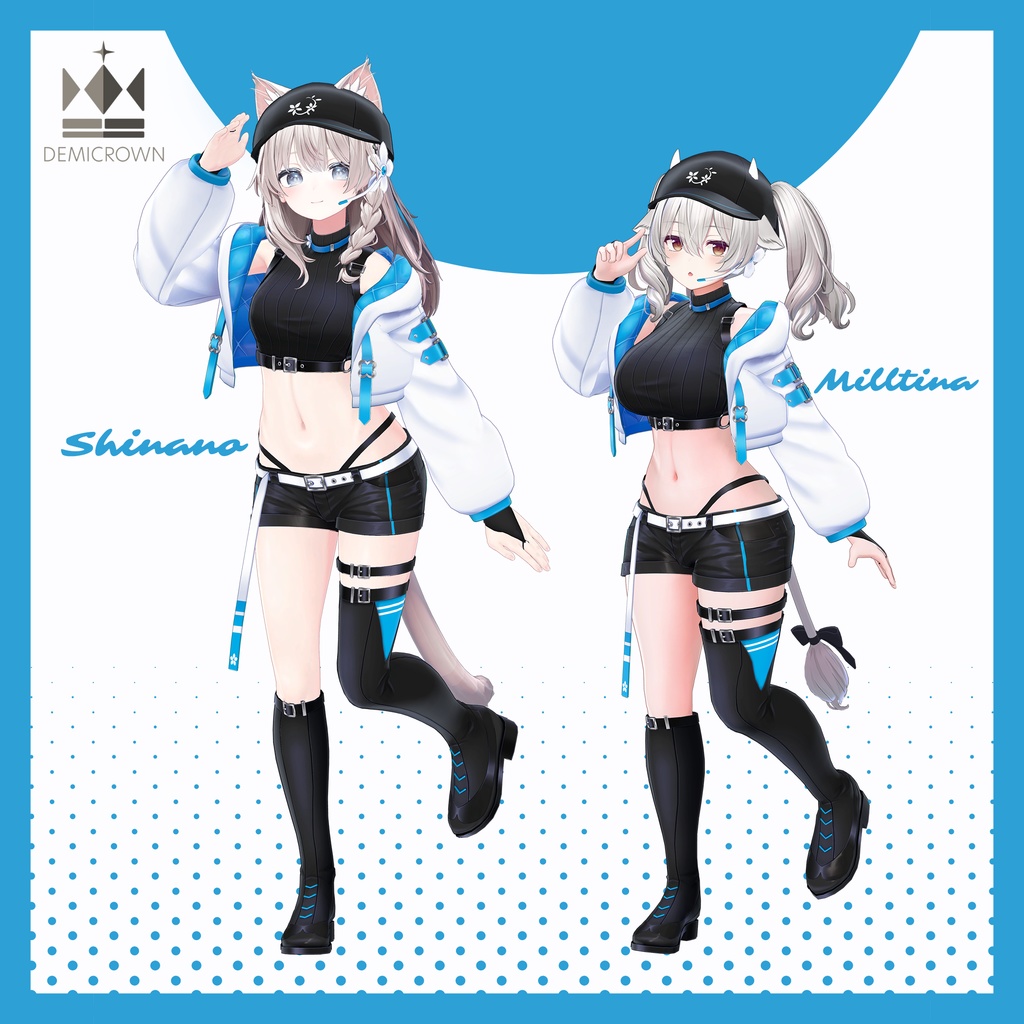 ★★しなの・ミルティナ追加★★【18アバター対応】Poppin’Flower【VRChat】